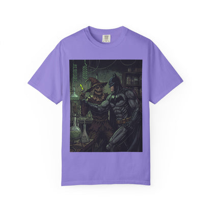 Batman & Scarecrow Graphic T-Shirt — Dark Comic Art Tee