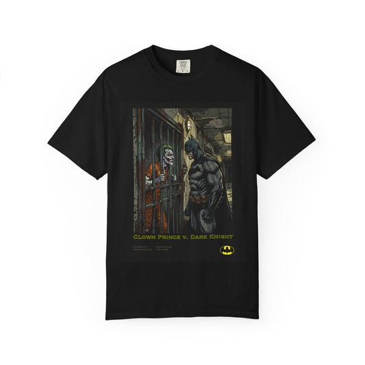 Batman vs Joker Graphic T‑Shirt — "Clown Prince V. Dark Knight" Comic Art Tee