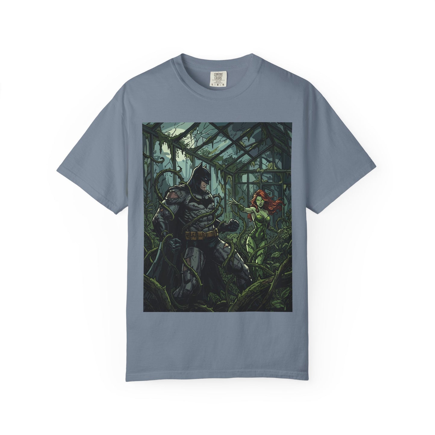 Batman & Poison Ivy Greenhouse Showdown T-Shirt