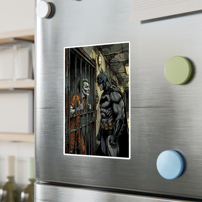 Batman vs Joker Vinyl Decal
