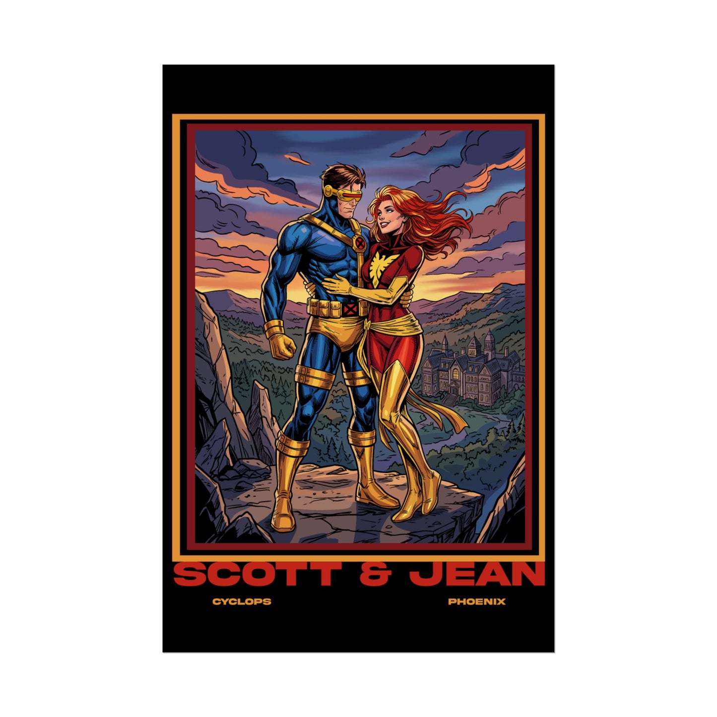 Scott and Jean Comic Art