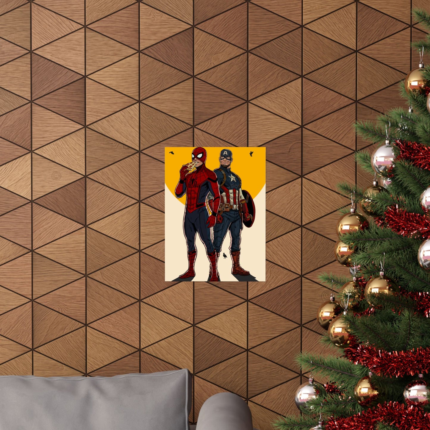 Brooklyn vs Queens - Matte Poster