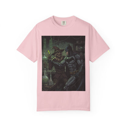 Batman & Scarecrow Graphic T-Shirt — Dark Comic Art Tee