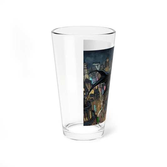 Batman Gotham Night 16oz Mixing Glass – Superhero Cocktail Pint