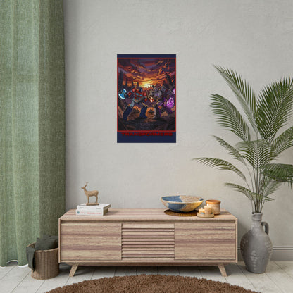 Transformers Optimus vs Megatron Cinematic Poster