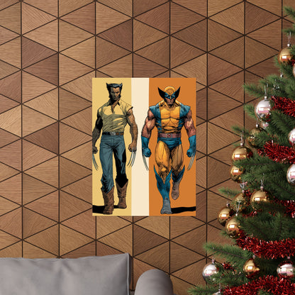 Two Faces of a Loner - Vertical Poster