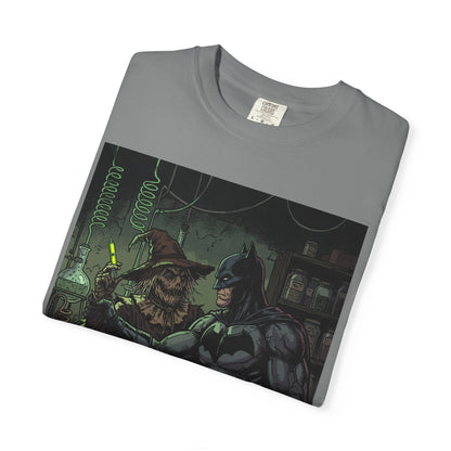 Batman & Scarecrow Graphic T-Shirt — Dark Comic Art Tee