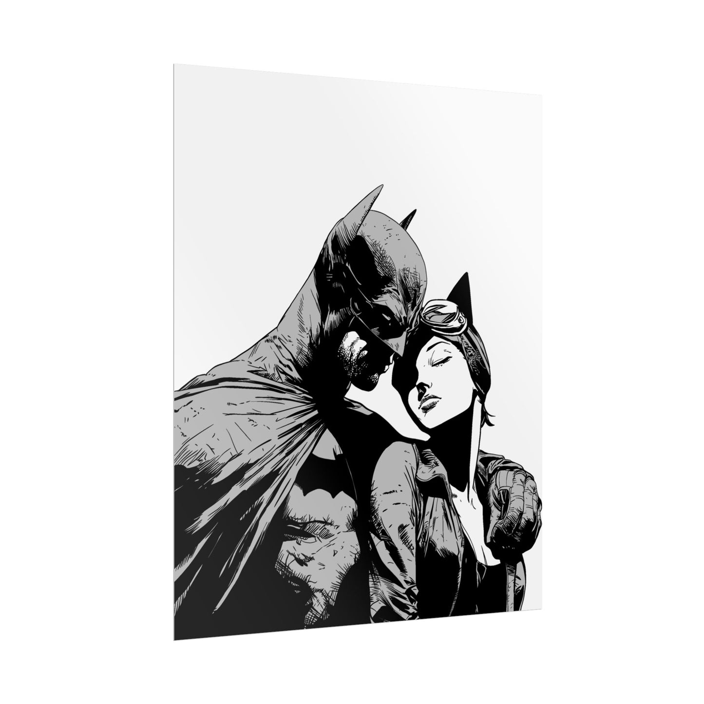 Batman & Catwoman Rolled Poster