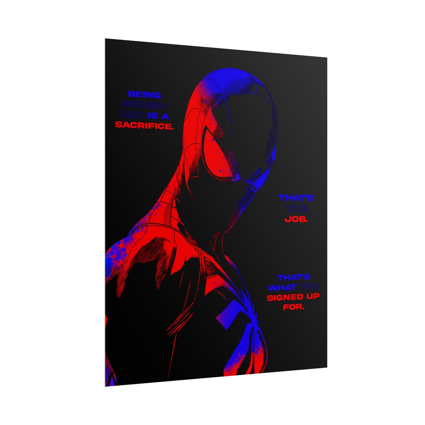 Spider-Man 'Sacrifice' Poster