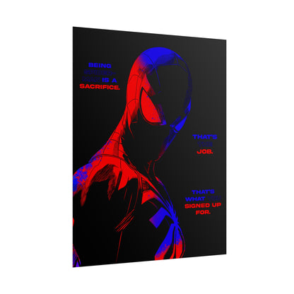 Spider-Man 'Sacrifice' Poster