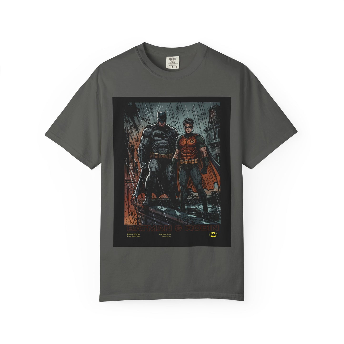 Batman & Robin Graphic T-Shirt — Dark City Comic Print
