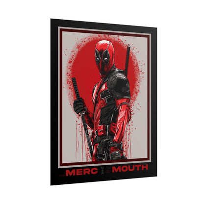 Deadpool "Merc with a Mouth" Rolled Poster