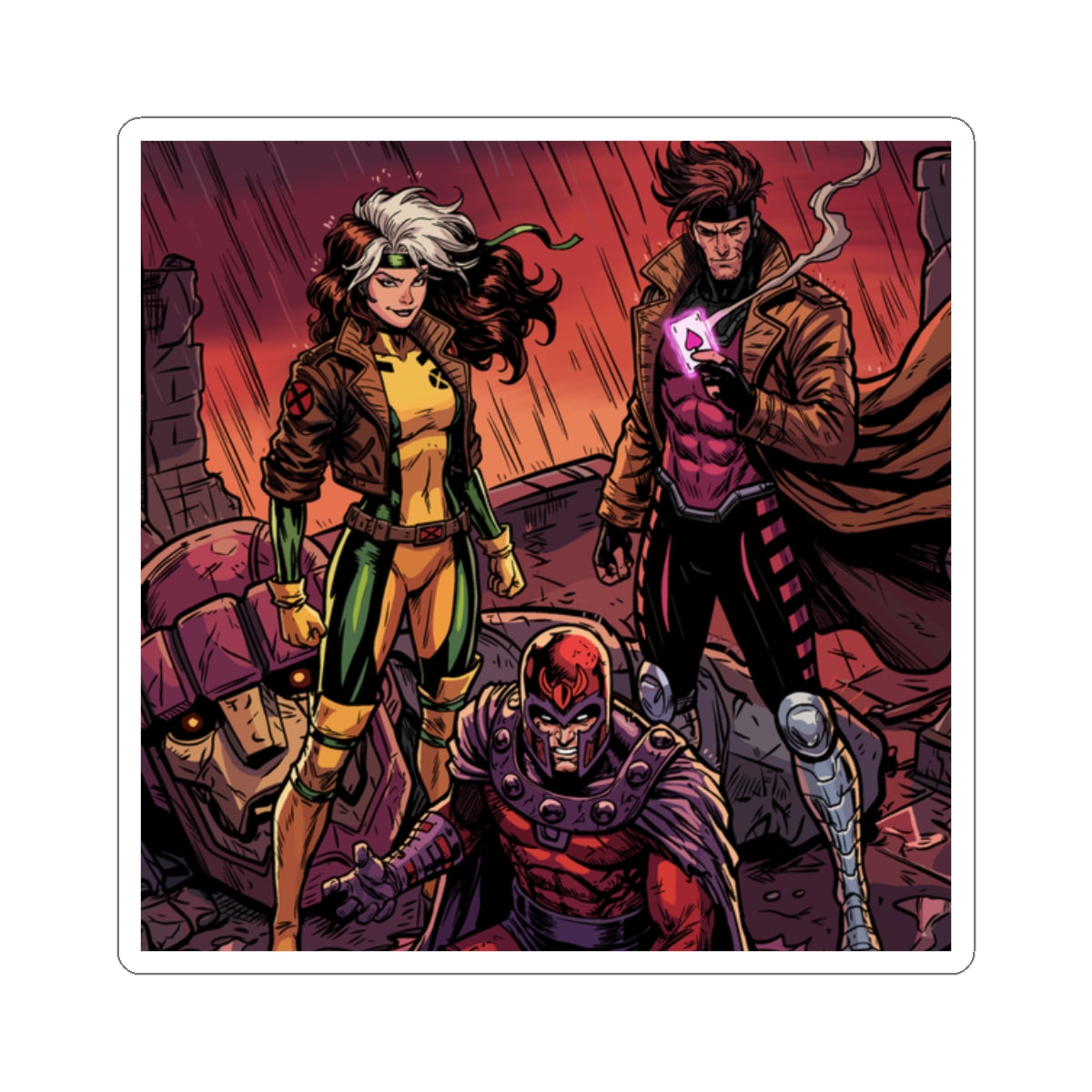 A Thief & Belle vs. Magnetism - Sticker