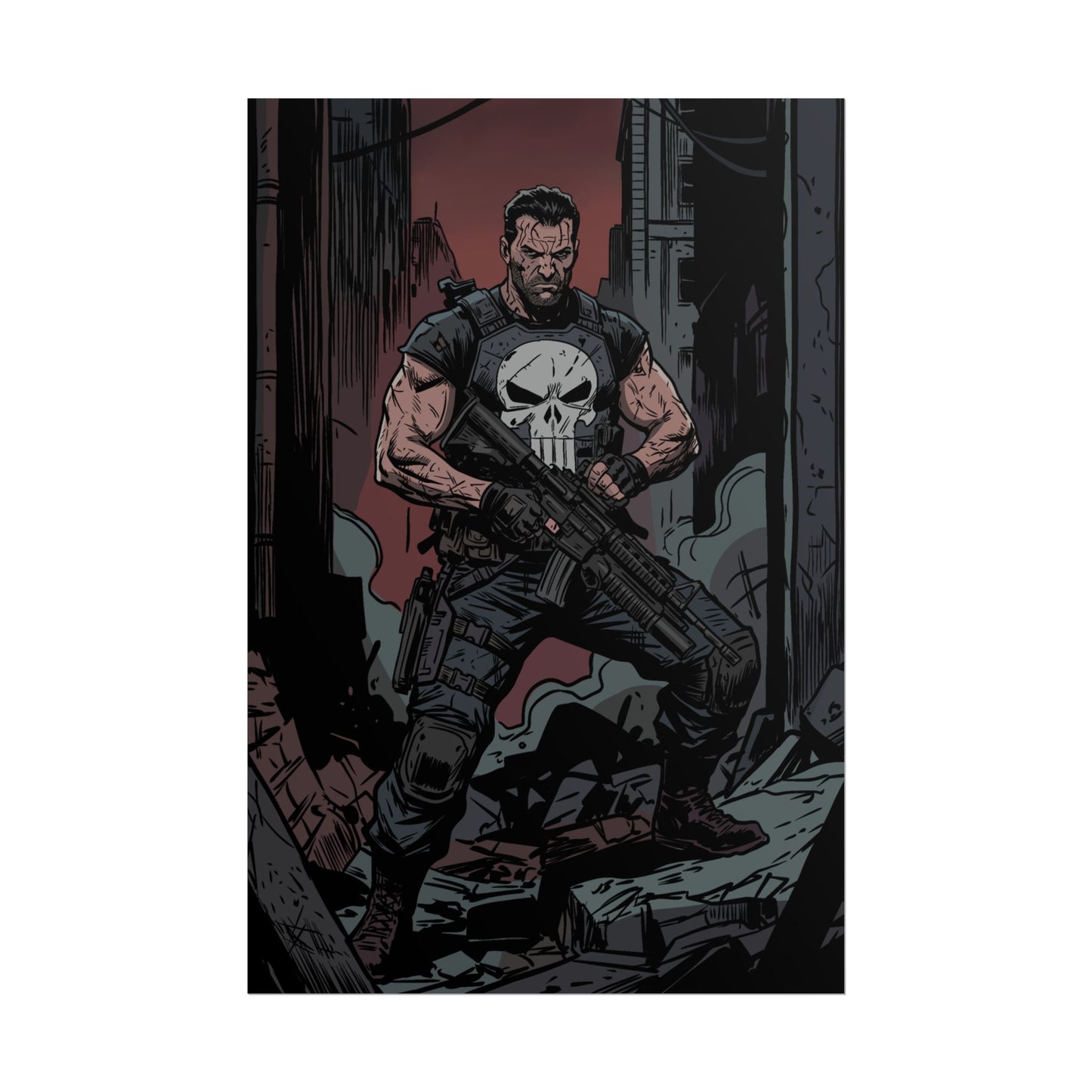 The Punisher - Vigilante Original Poster
