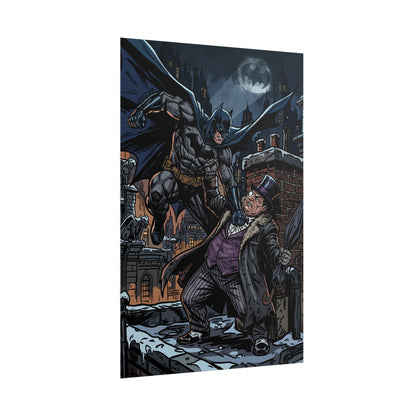 Batman vs. Penguin Rolled Poster