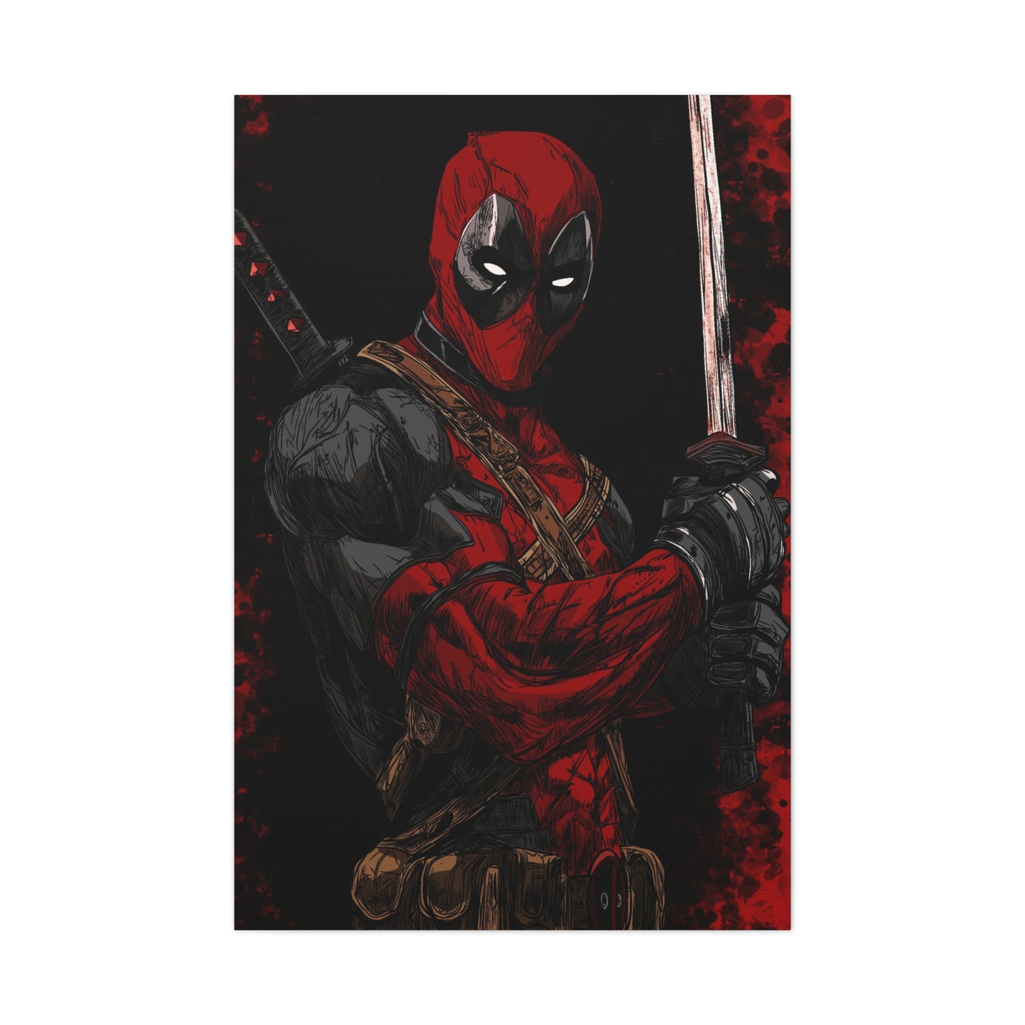 The Merc #2 - Matte Canvas Wall Art, Stretched 1.25"