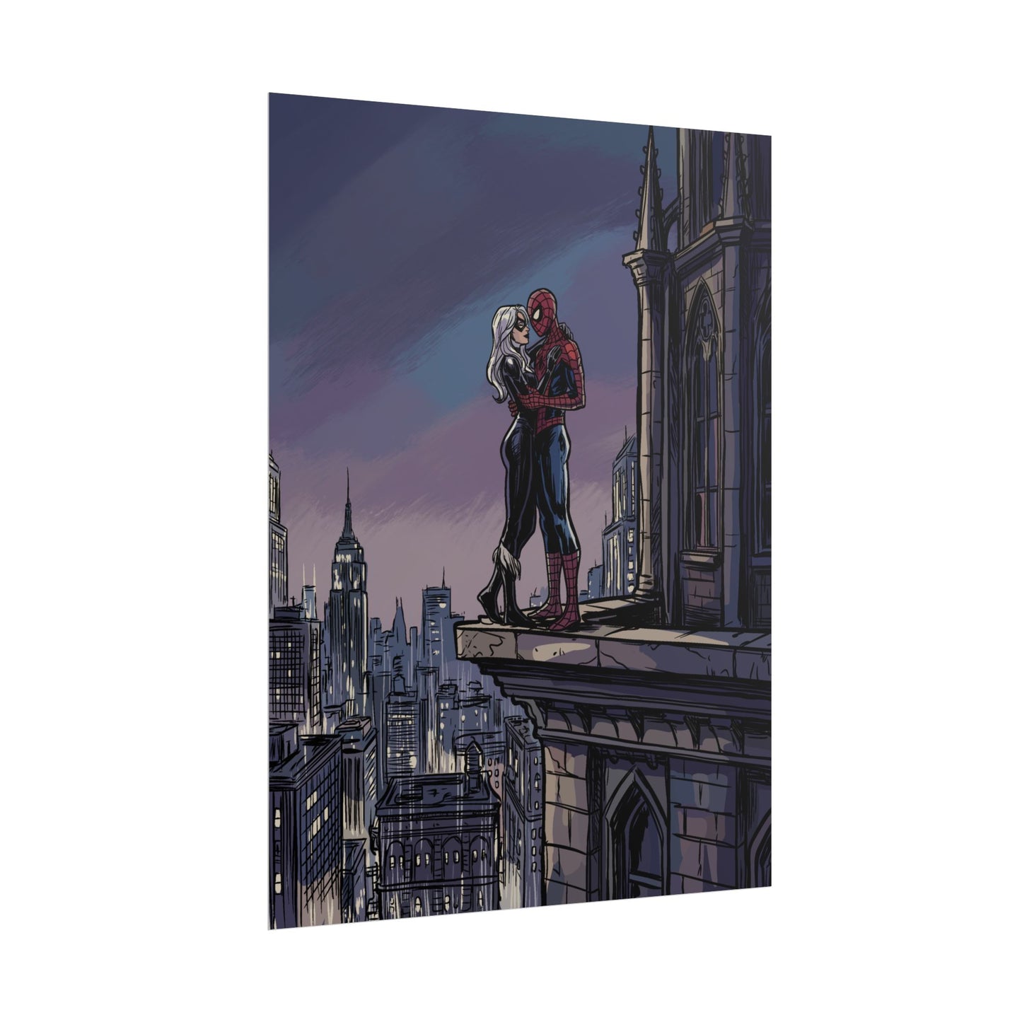 The Spider & The Cat #2 - Poster