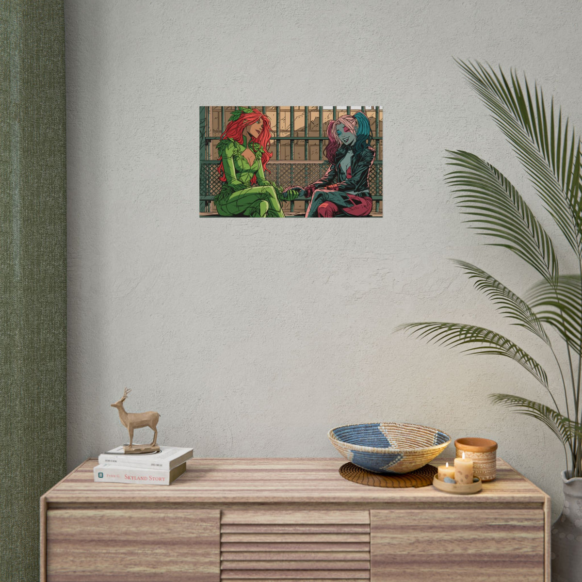 Poison Ivy & Harley Quinn - Jail Cell - Poster