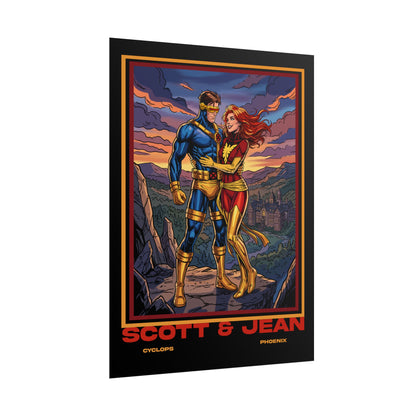 Scott and Jean Comic Art