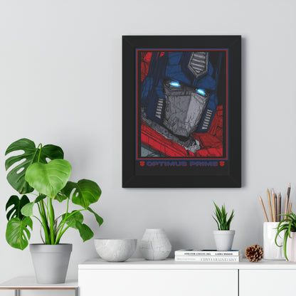 Optimus Prime Framed Poster