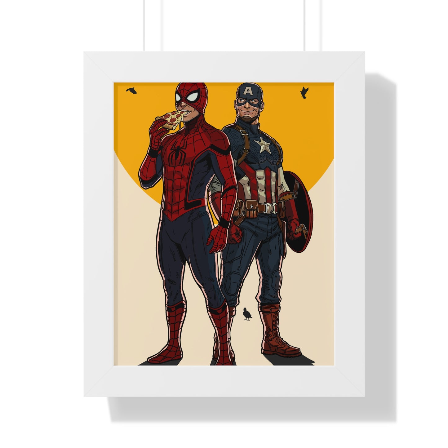 Brooklyn vs Queens - Art Print