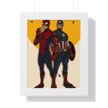 Brooklyn vs Queens - Art Print
