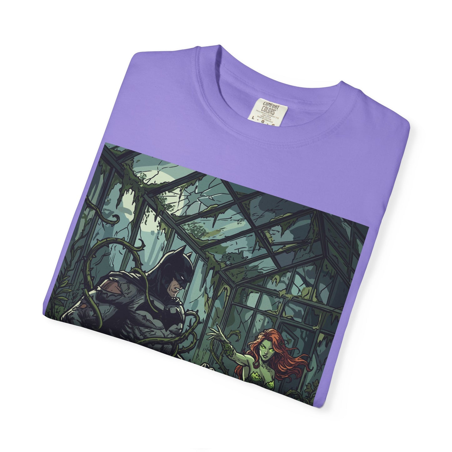 Batman & Poison Ivy Greenhouse Showdown T-Shirt