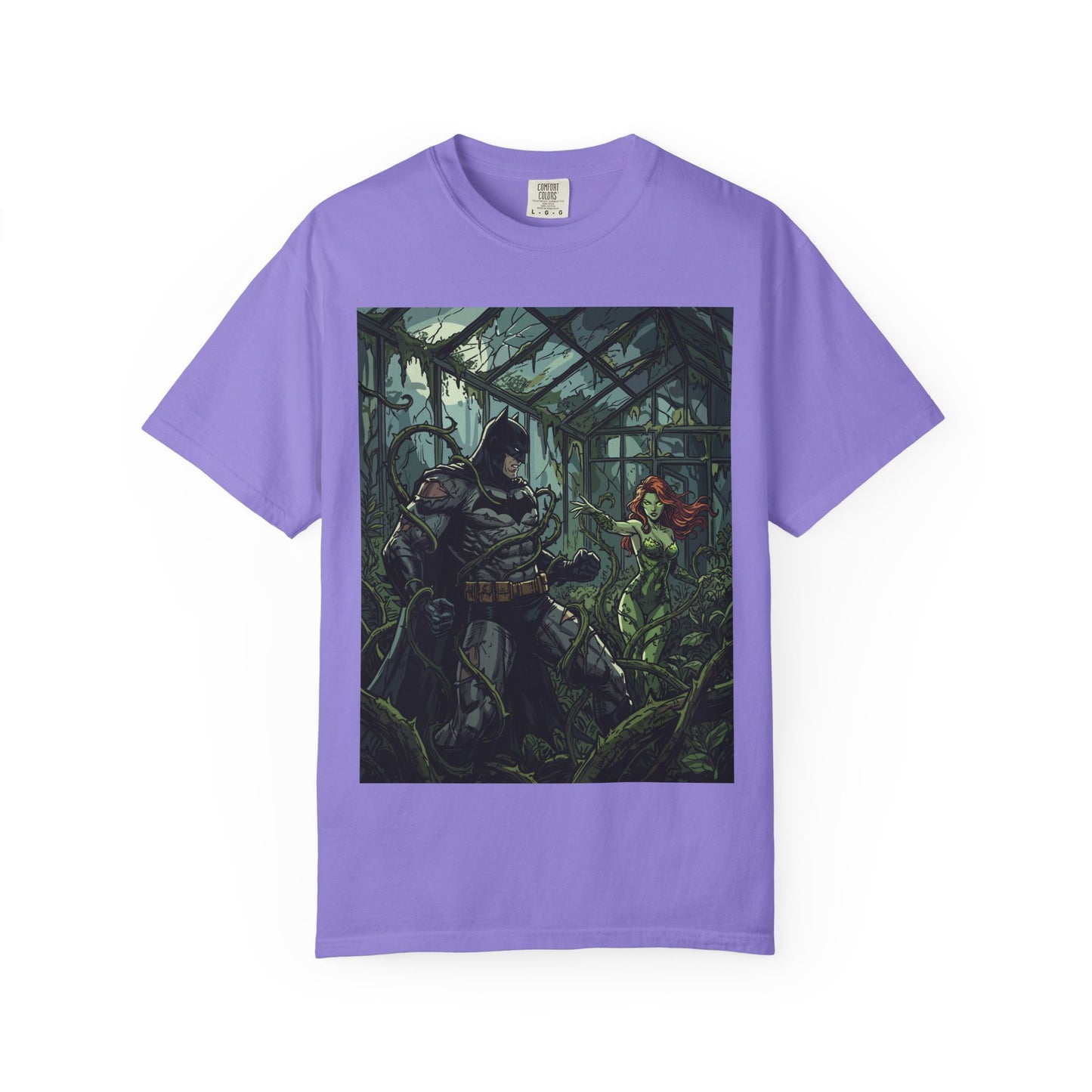Batman & Poison Ivy Greenhouse Showdown T-Shirt