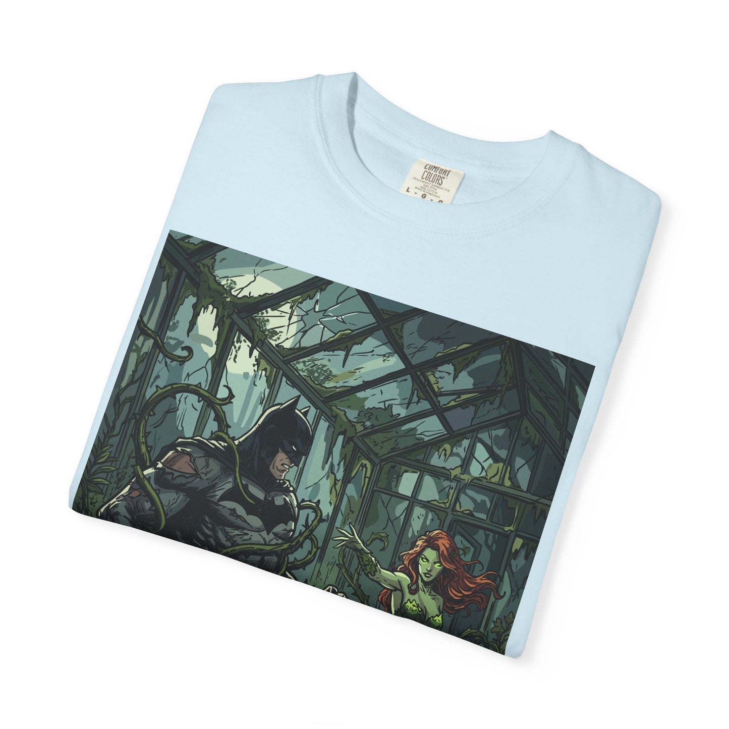 Batman & Poison Ivy Greenhouse Showdown T-Shirt