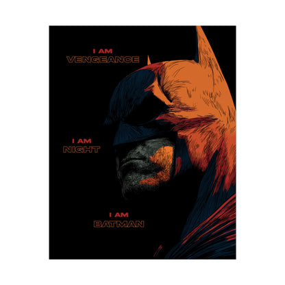 Batman 'I Am Vengeance' Rolled Poster