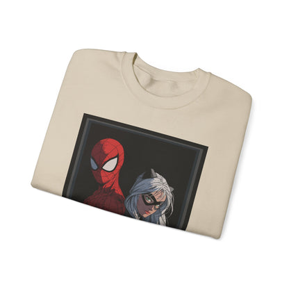 Spider-Man & Black Cat Crewneck Sweatshirt