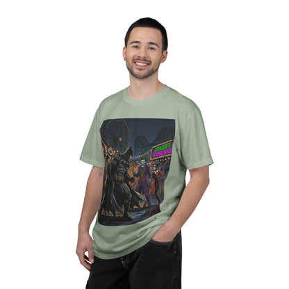 Batman vs Joker Graphic T-Shirt — Gotham Carnival Night Tee