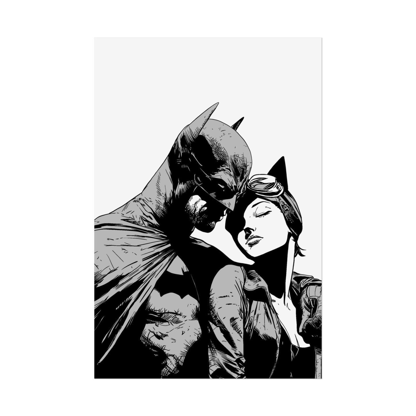 Batman & Catwoman Rolled Poster