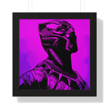 The King - Framed Vertical Poster