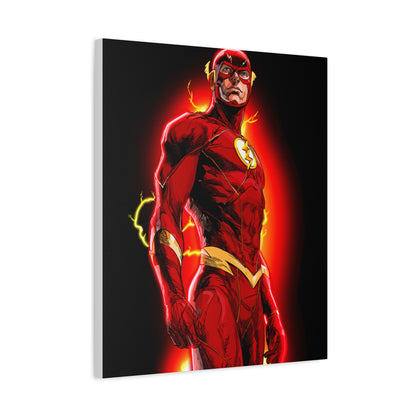 Scarlet Speed - Matte Canvas Print