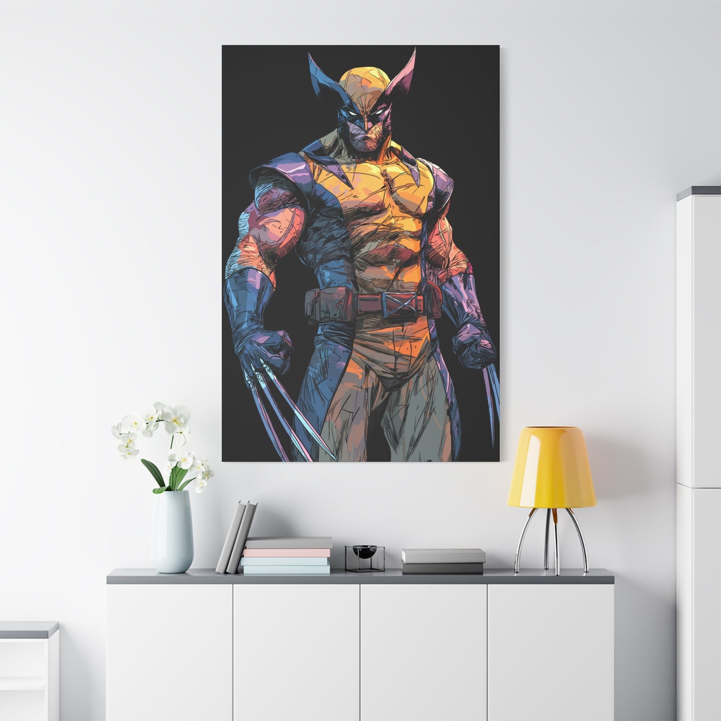 The Loner - Matte Stretched Canvas Print
