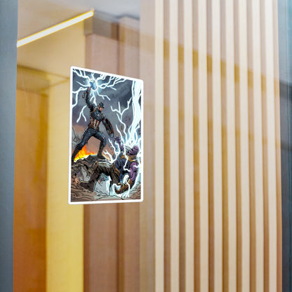 Cap & Mad Titan - Sticker