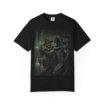 Batman & Scarecrow Graphic T-Shirt — Dark Comic Art Tee