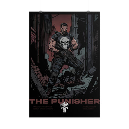 The Punisher Comic - Vigilante Poster