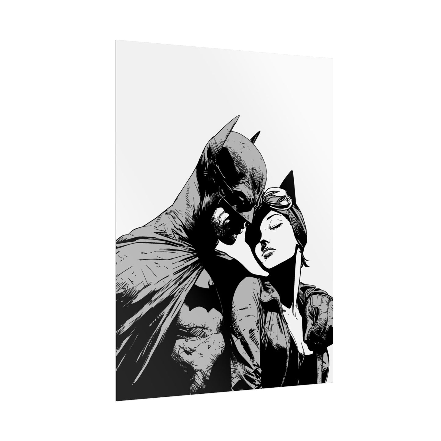 Batman & Catwoman Rolled Poster
