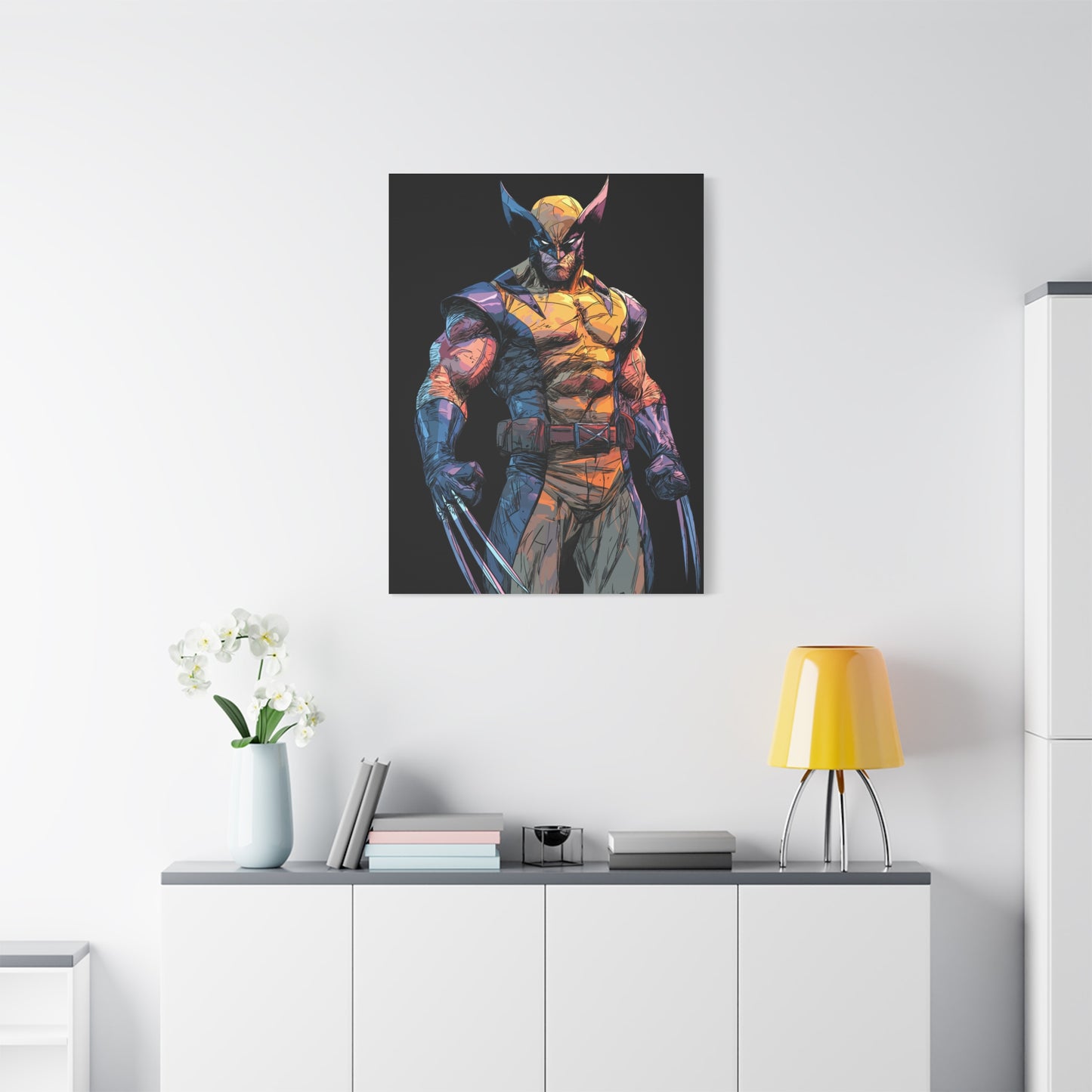 The Loner - Matte Stretched Canvas Print
