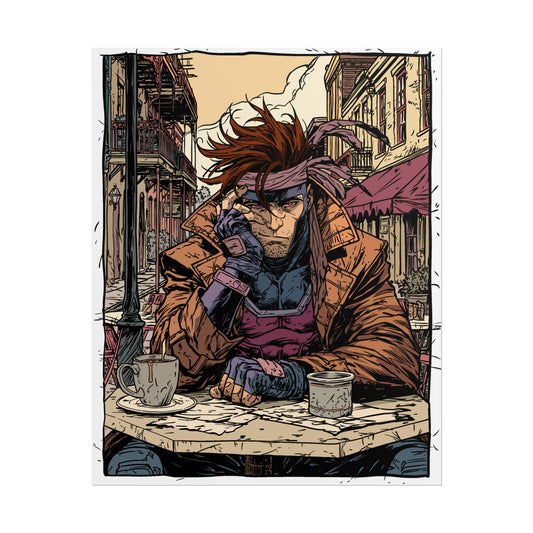 Gambit - New Orleans Cafe - Poster
