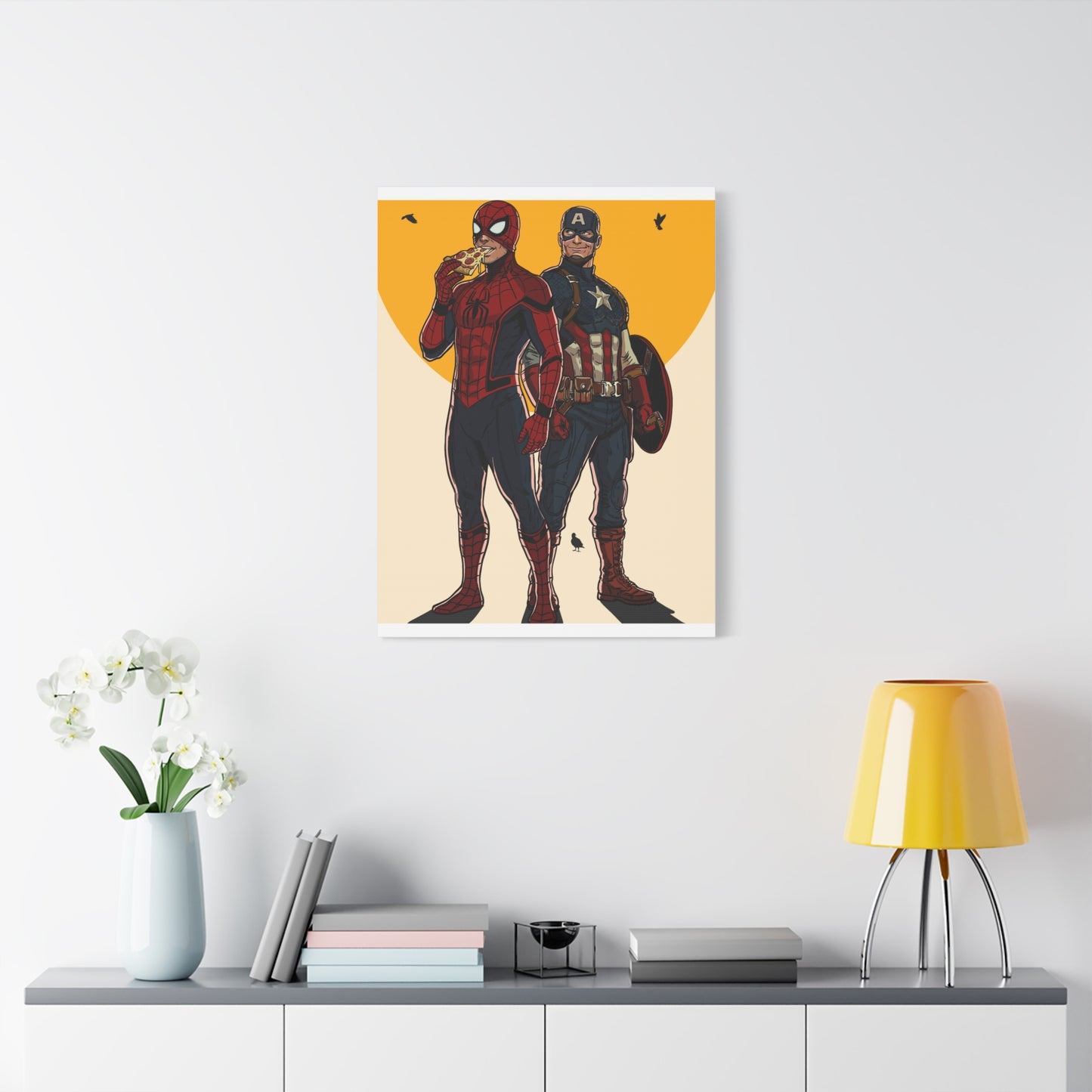 Brooklyn vs Queens - Matte Canvas Print