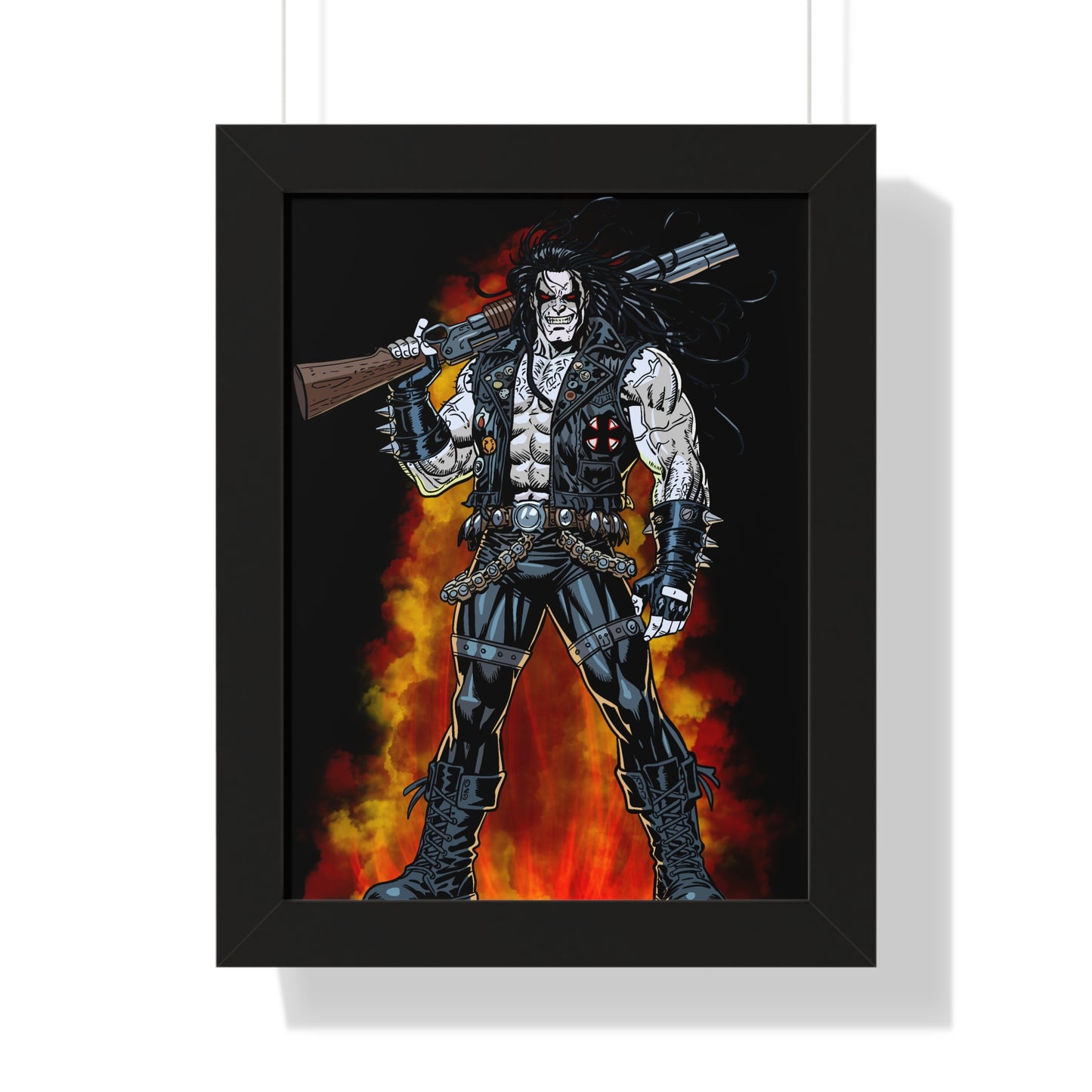 The Main Man Bounty Hunter - Framed Poster