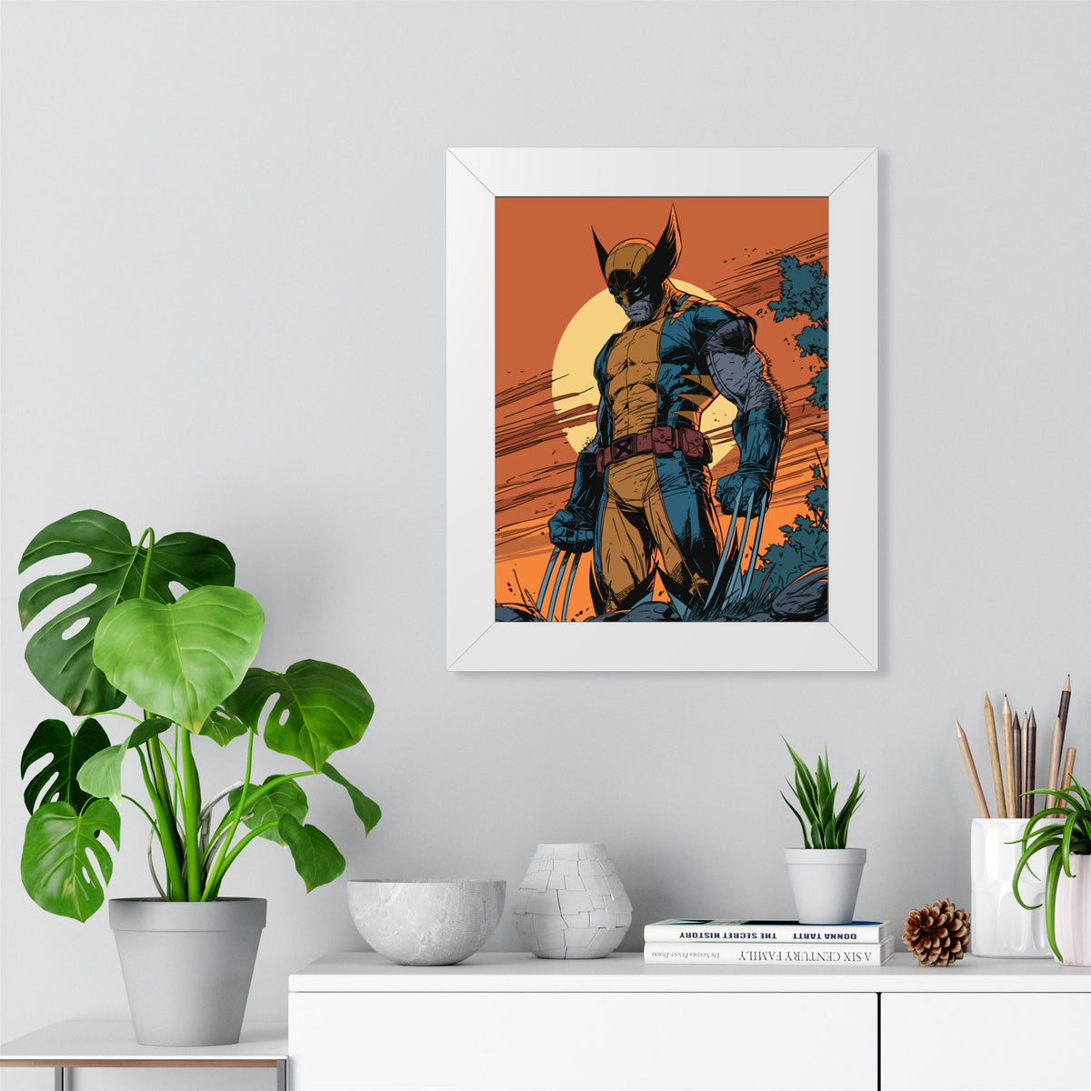 Wolverine - Dusk - Comic Art Framed Poster