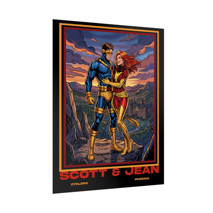Scott and Jean Comic Art