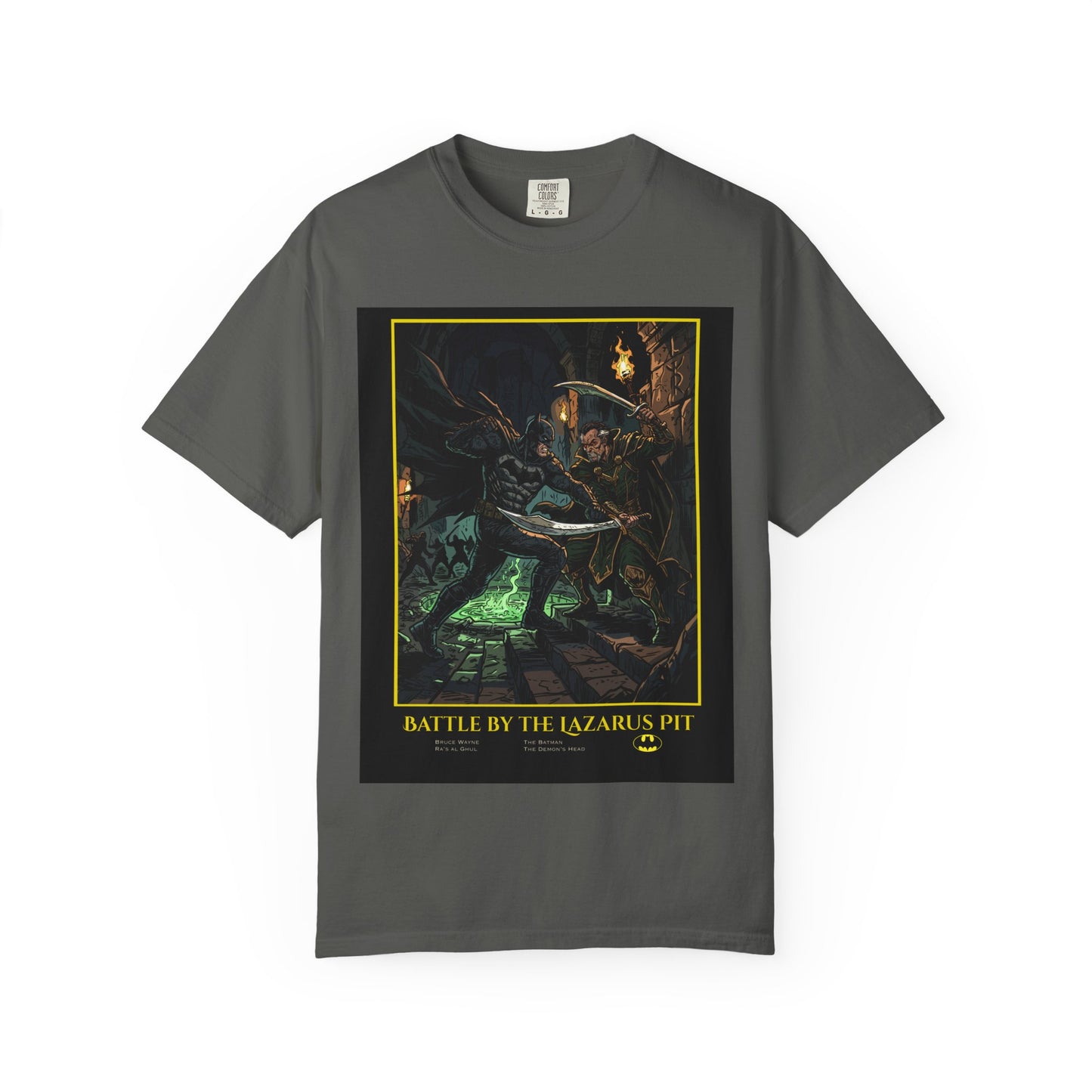 Batman “Battle by the Lazarus Pit” Graphic Tee