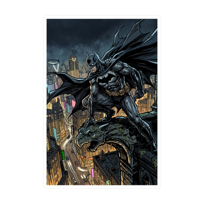 Batman Rooftop Magnet Sticker