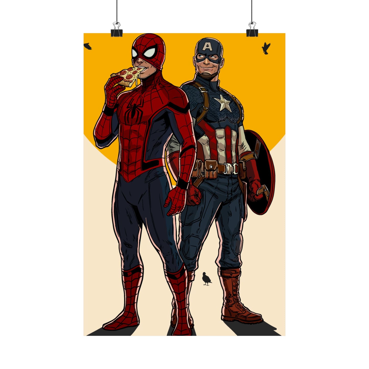 Brooklyn vs Queens - Matte Poster