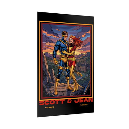 Scott and Jean Comic Art